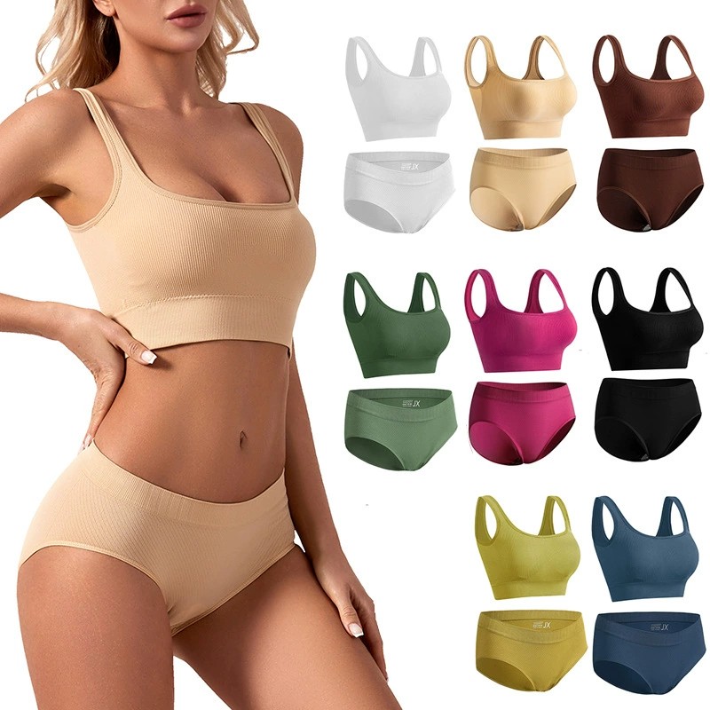Underwire Bra Padded - Женский бесшовный спортивный топ-бра без косточек