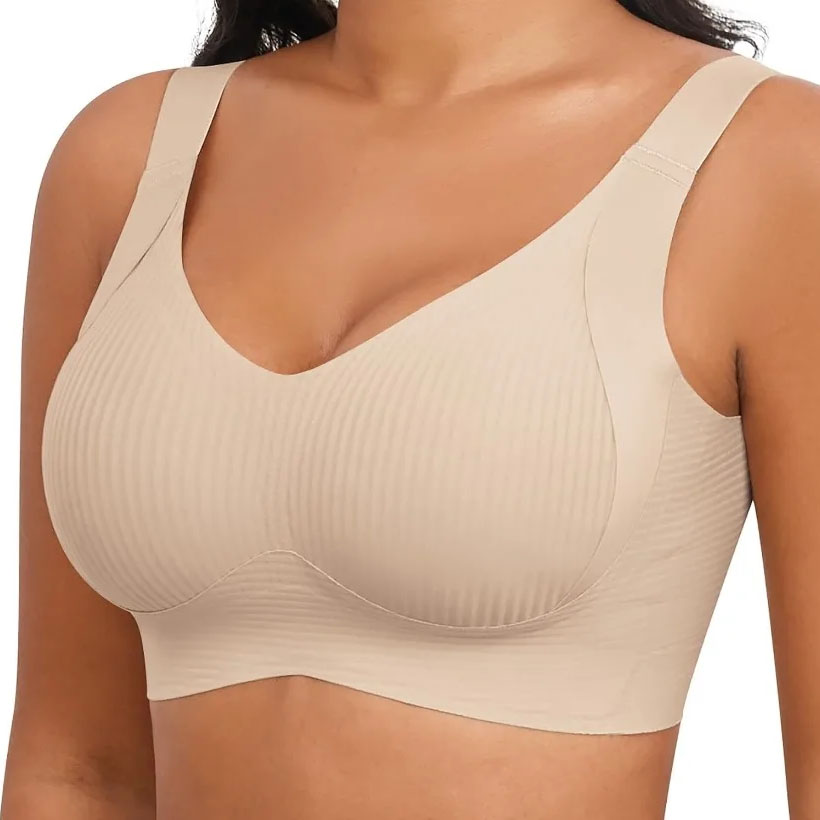 Full Coverage Bra - Женский бесшовный бюстгальтер без косточек, мягкий,