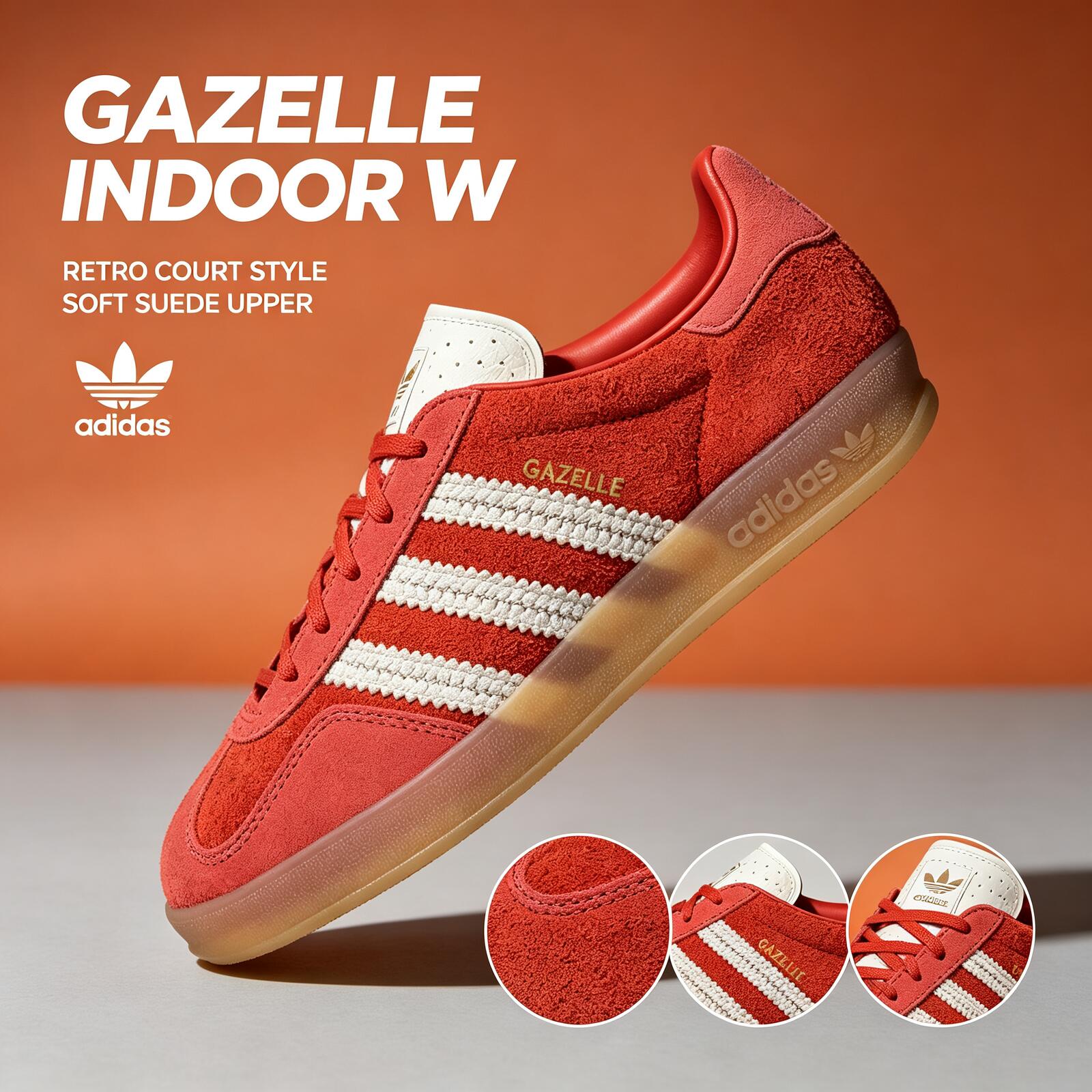 Adidas Shoes Gazelle - Adidas GAZELLE INDOOR W KI7169 Оригинальные