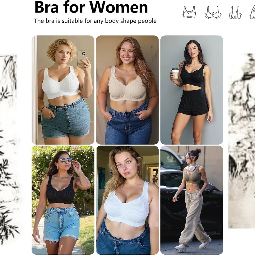 Женский бесшовный бюстгальтер  – обзор и цена Full Coverage Bra